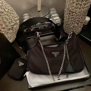 Prada messenger bag